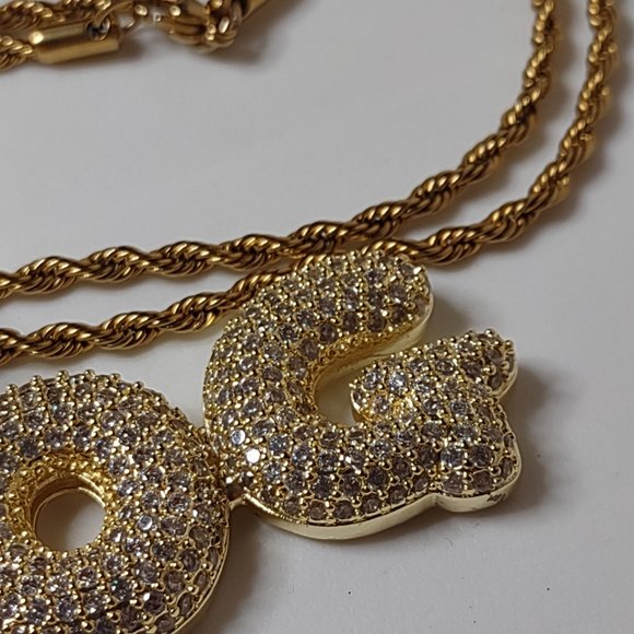 Very Cool Large KEV OG Pendant On 24 Inch Chain - Picture 8 of 16